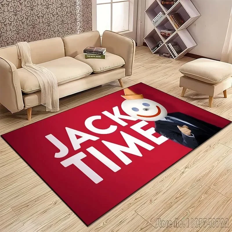 J-Jack in The Box Pattern Carpet, Living Room, Bedroom, Kitchen, Bathroom, Foot Mat, Children's Room, Hotel Carpet Rug