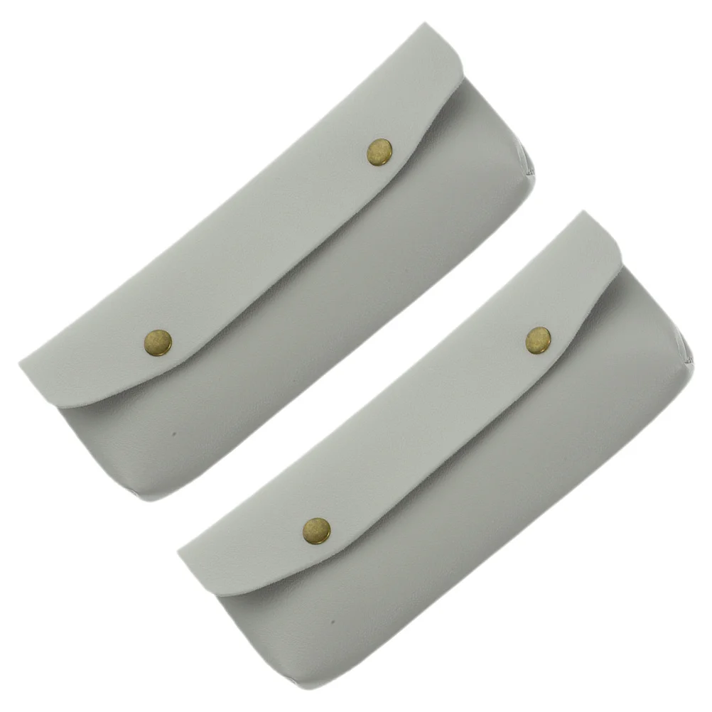 

2Pcs Travel Makeup Tool Bag Stylish Mini Pencil Case Functional Makeup Brush Case for Brush Holder