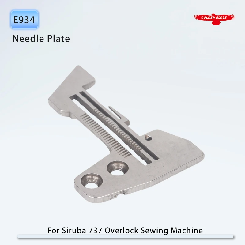 E934 Throat Plate Fit For Siruba 737 Industrial Overlock Sewing Machine Parts Needle Plate 0X4.0