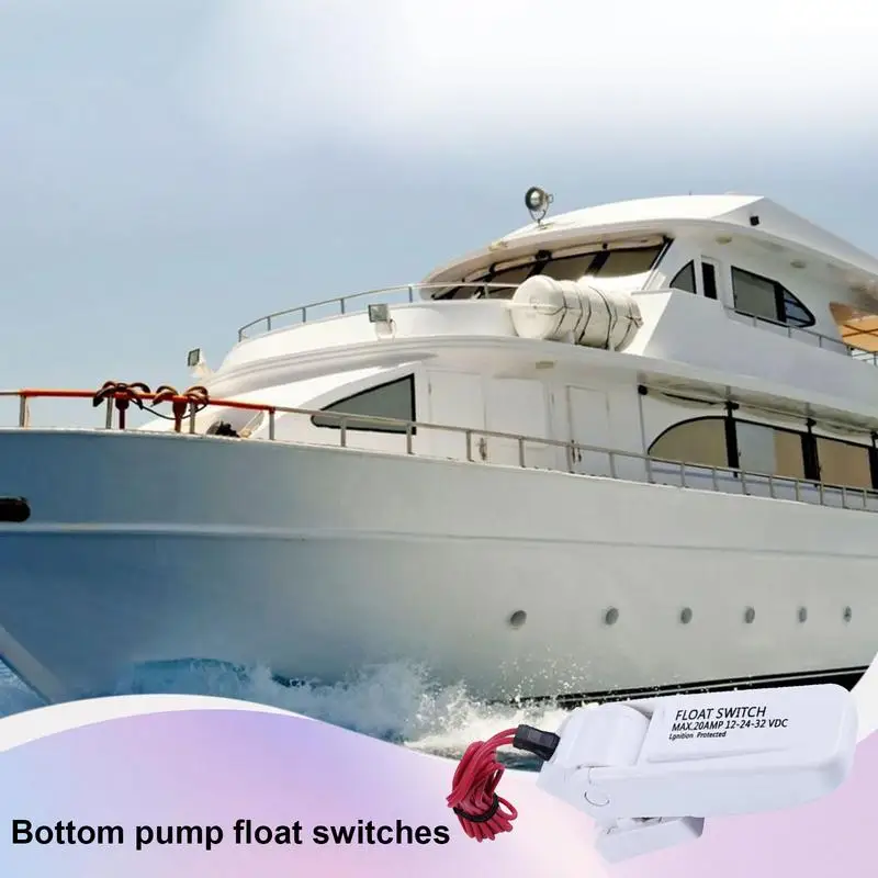 Automatic Boat Bilge Pump Float Button Boat Float Button 12V Waterproof Bilge Pump Float Button Float Button Automatic