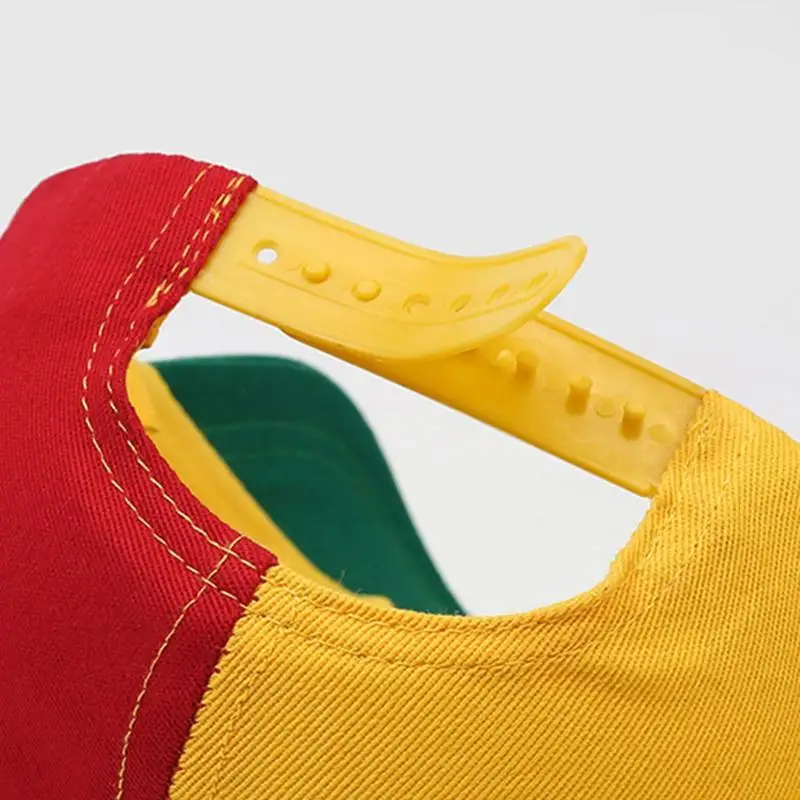 Neue Frühlings- und Herbst-Bambus-Libellen-Propeller-Baseballkappe im modischen Color-Block-Design – Outdoor-Sonnenschutzhut – Detail 8
