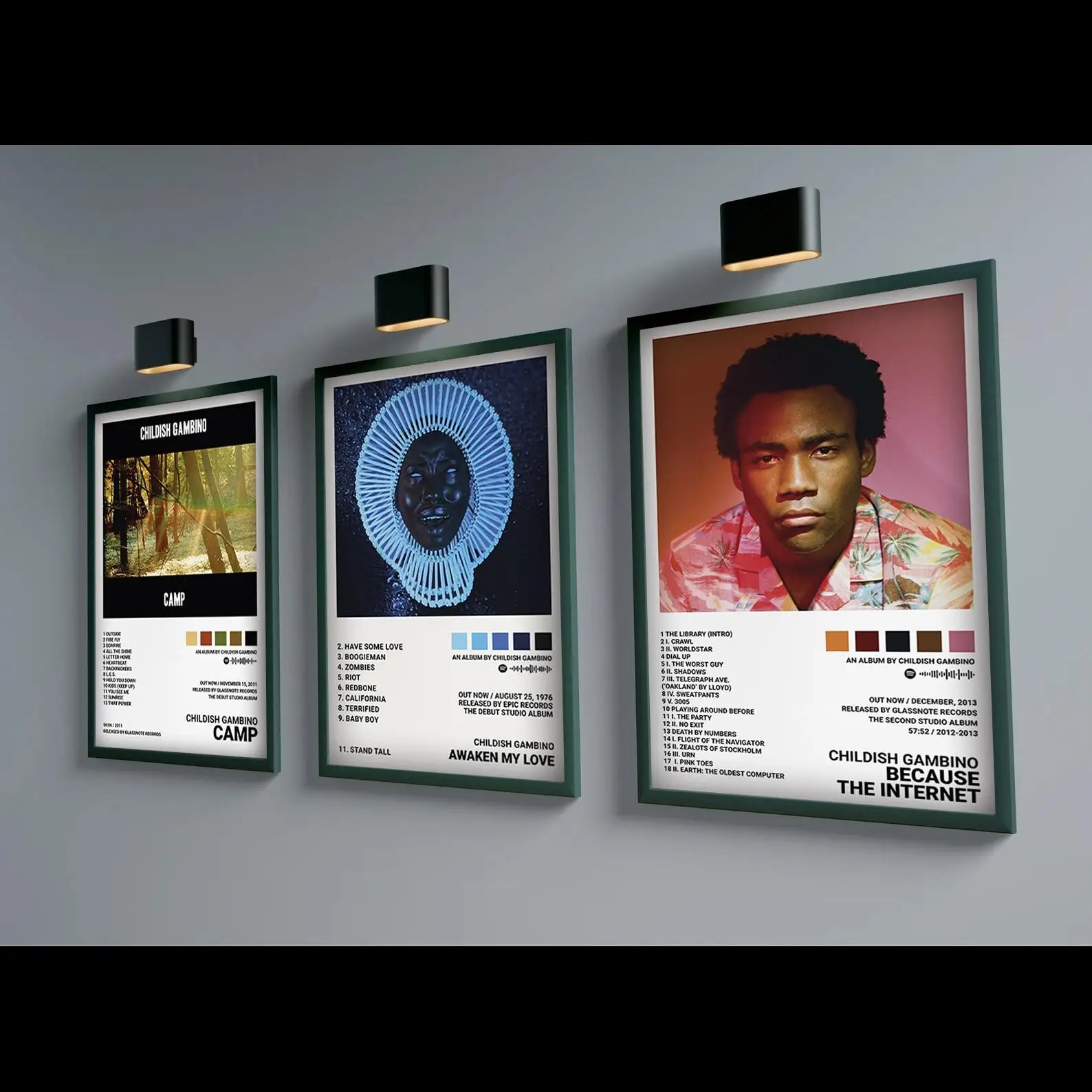 Awaken My Love Music Album Cover Poster  Childish Gambino Canvas Print Art for Room Wall Decor Home Decoration Gift Idea