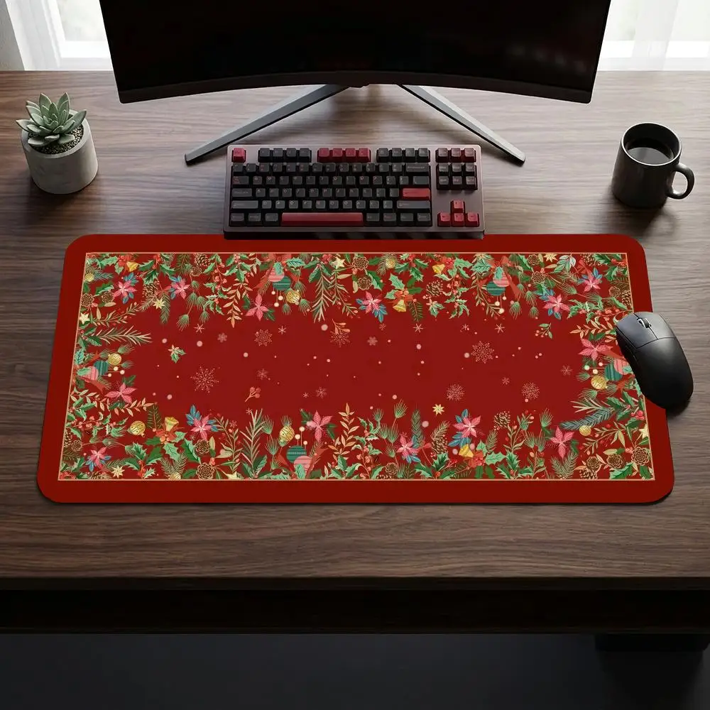 Cherry Blossom scenery mouse pad game washable rubber plus long table mat non-slip home office decorative computer accessories