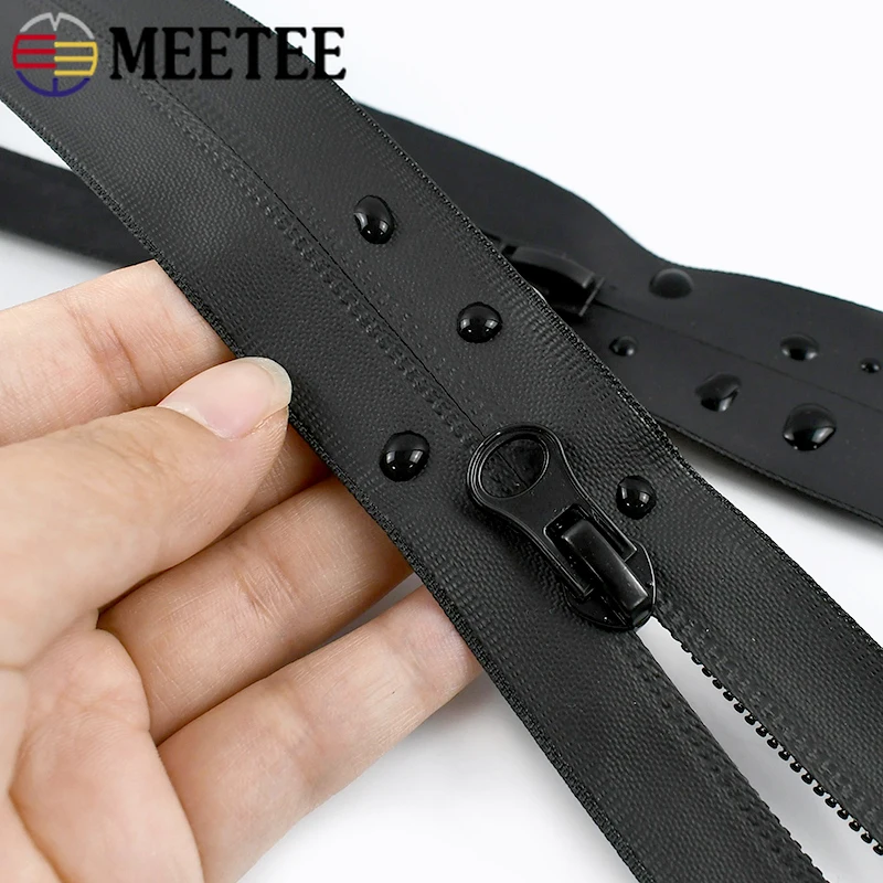 

3/5/10Pcs 15-100cm Waterproof Nylon Zipper Close/Open-End Zippers Clothes Jacket Tent Closure Zip Repair Replacement Accessories