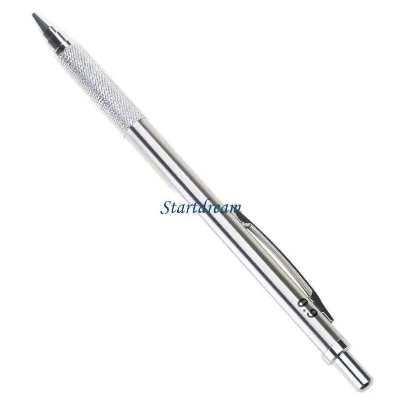 

Automatic Metal Mechanical Pencil Portable Painting Automatic Pencil with Leads Pencil Refills for Home School Office K92C