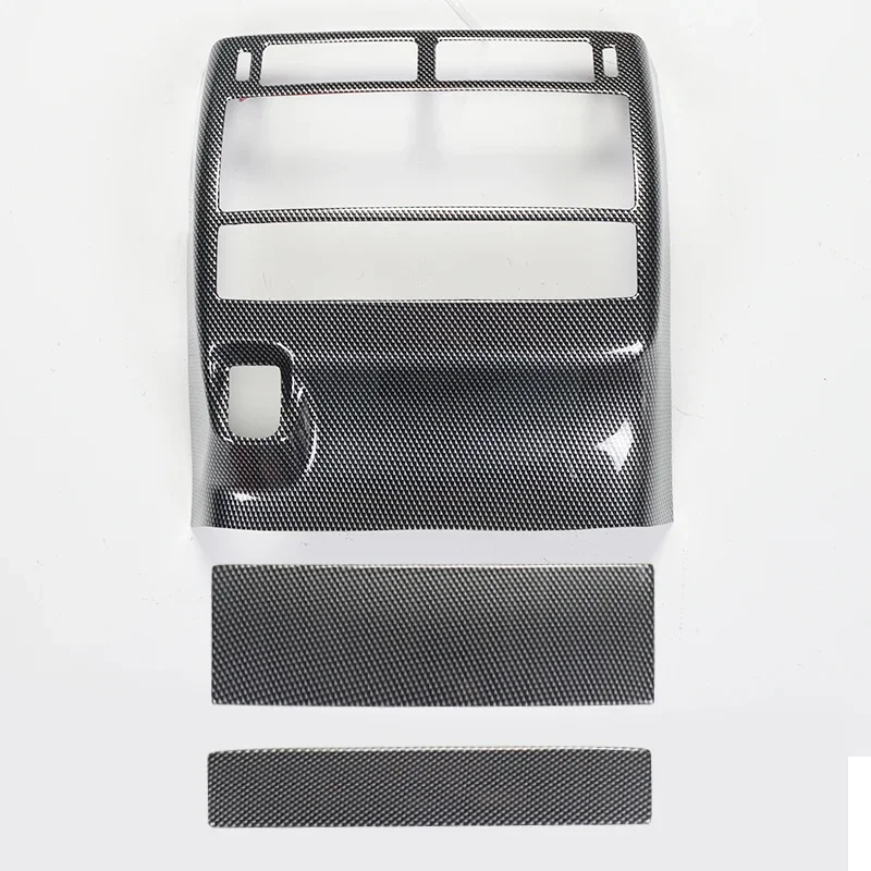 Armrest Box Kickplate Suitable for 2008-2021 Land Cruiser 200 Rear Air Outlet Decoration Panel LC200 Modification Accessories