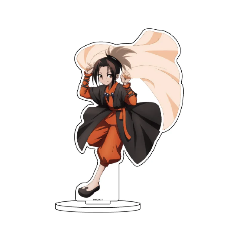 New style Anime High pixel Figure SHAMAN KING Model Plate Desk Decor Tachikawa Acrylic Stand Model Plate Cosplay Toy Gift 15CM 6