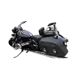 For BMW R18 Bagger RTC Motorcycle Accessories Sissy Bar Multi-Purpose Driver Passenger Backrest with Folding Luggage Rack