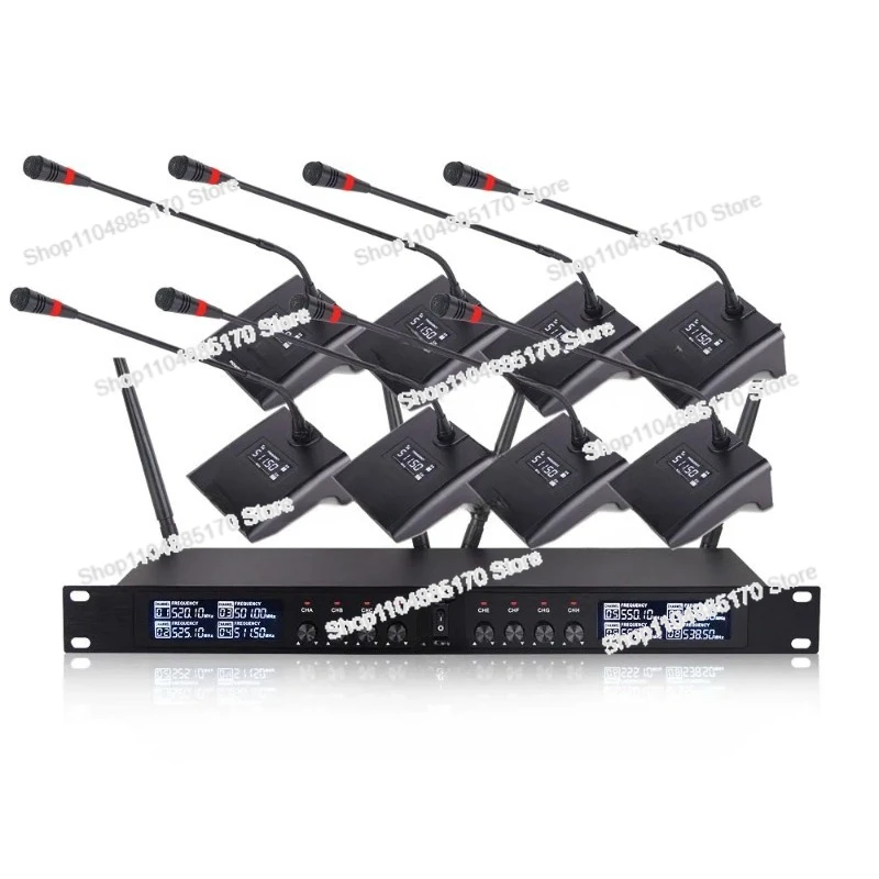 

CM280 Supplier Handheld 8 Channel Wireless Conference for Goose Neck Microphone System