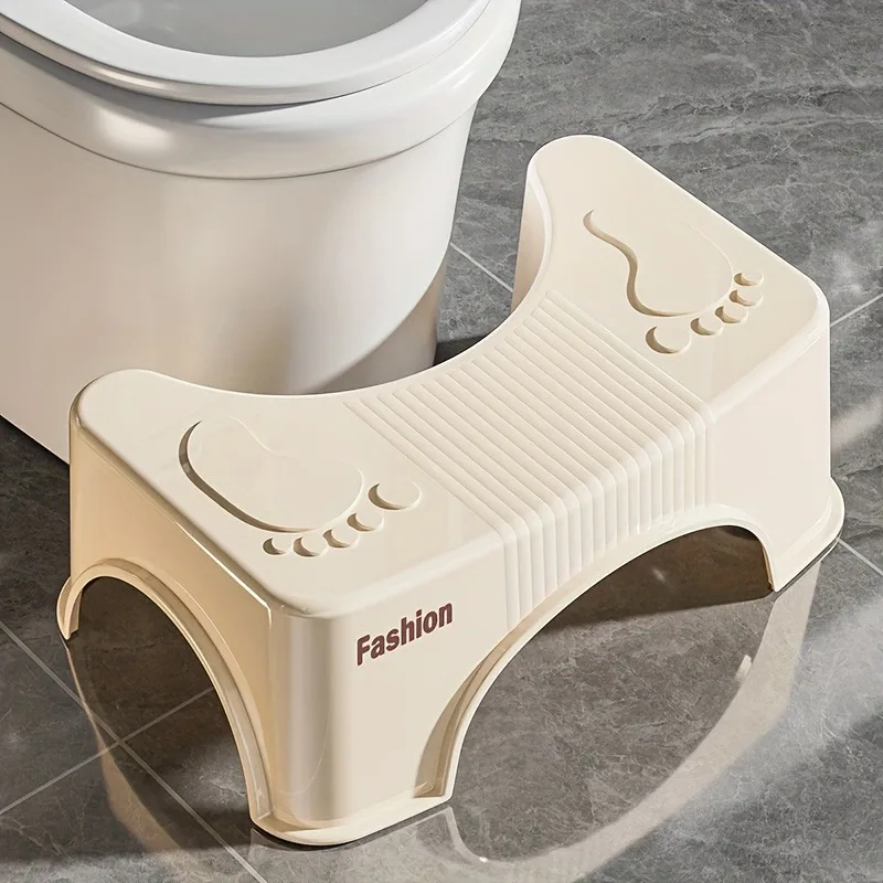 1Pc Toilet Squat Stool for Adults - Portable Bathroom Step Stool with Non-Slip Base, Ergonomic Design for Home Travel Camping image 6