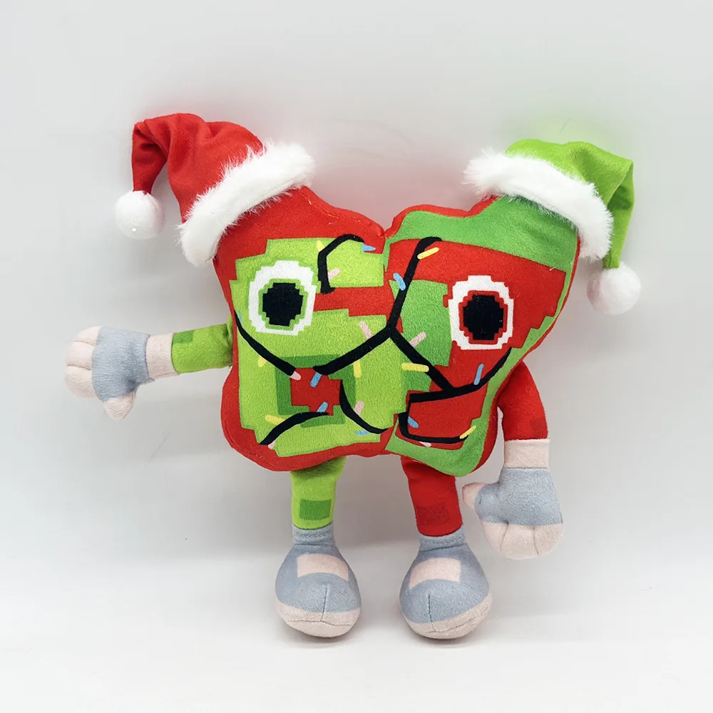 

Горячая распродажа: Праздничная плюшевая кукла 67 «Steal A Brainrot» — рождественская аниме-фигурка, мягкая кукла для коллекции, украшение для комнаты, подарок для детей