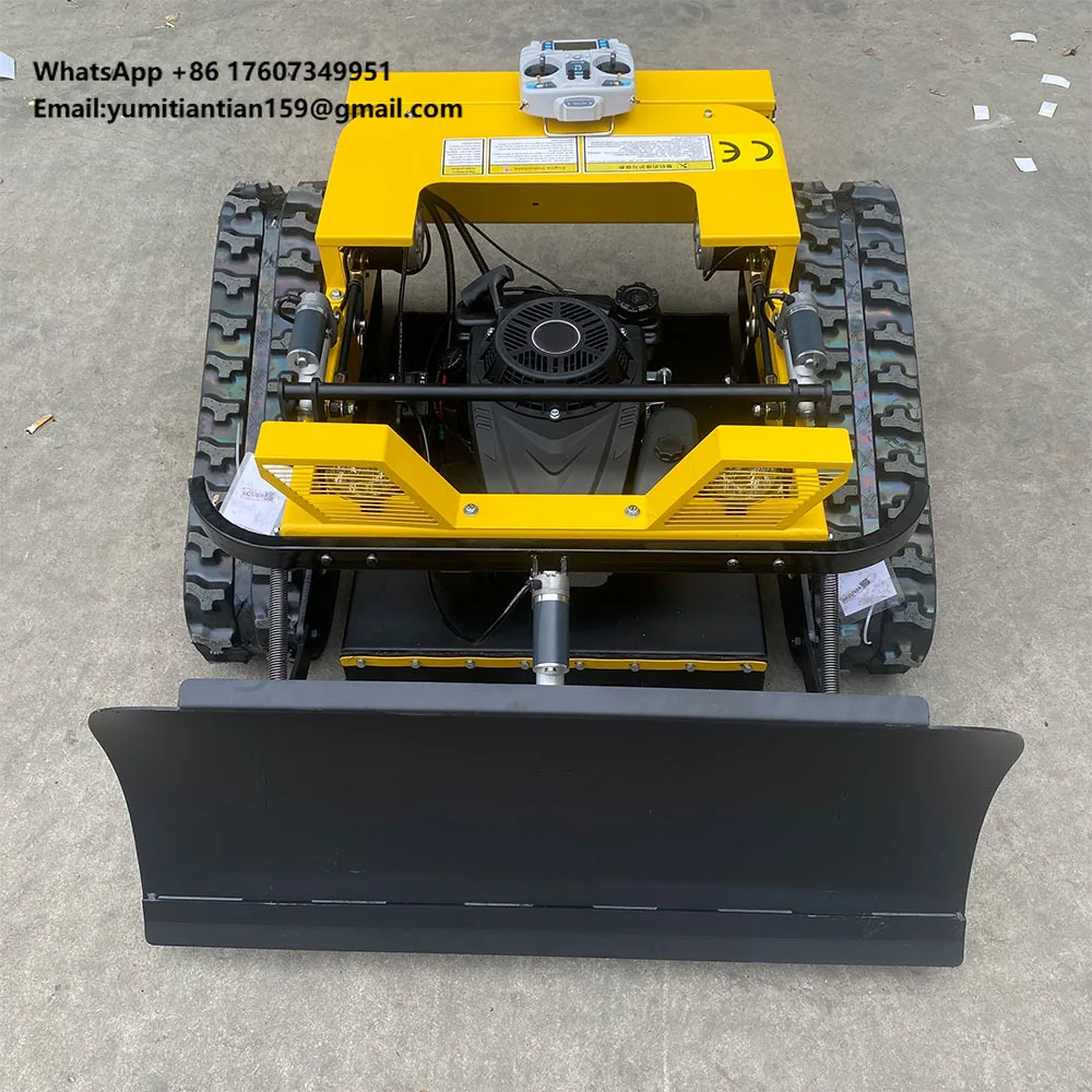 High Quality Smart Grass Cutter Agricultural Robot Lawn Mower with Remote Control