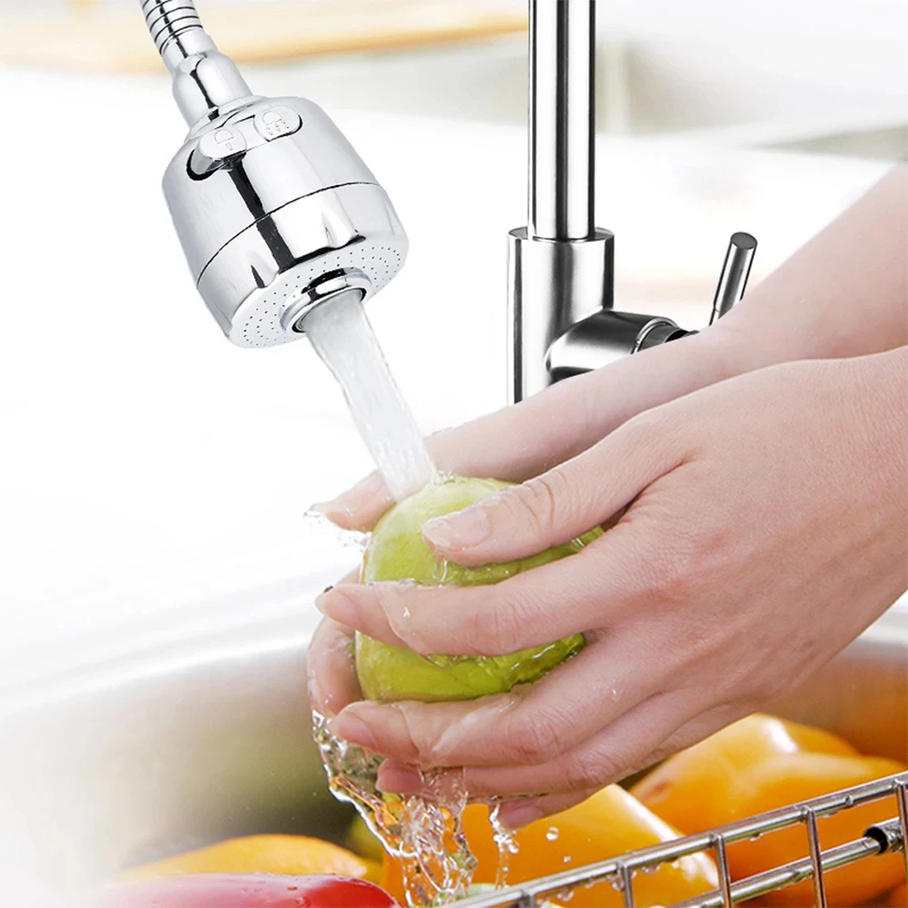 Kitchen gadgets 2/3 Mode Faucet 360 Degree Rotation Filter Extension Tube Shower Water Saving Tap Universal Kitchen Accessories