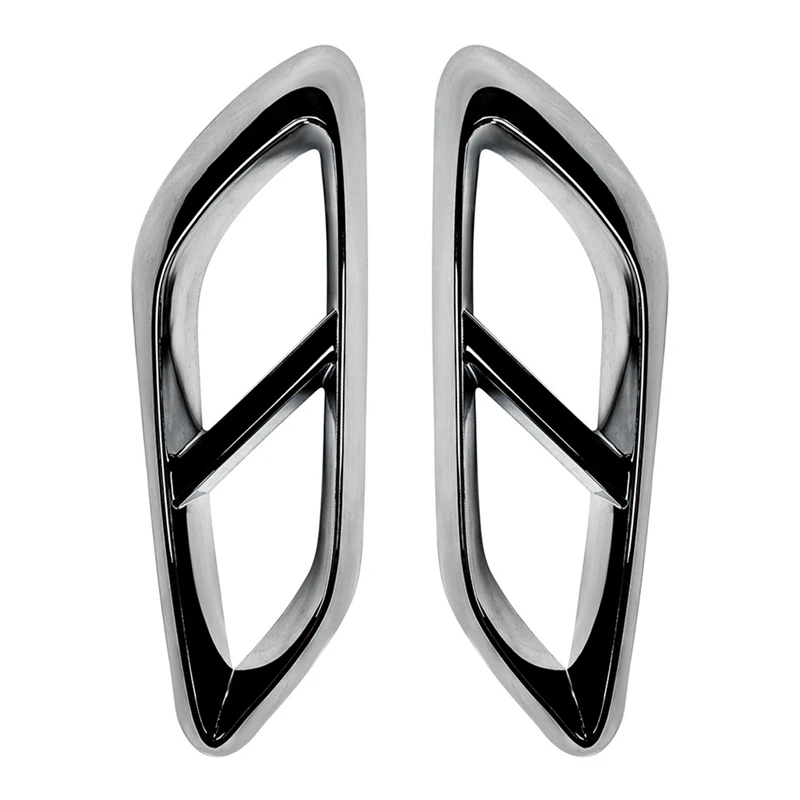 Car Tail Throat Decor Frame For Mercedes-Benz E W214 2024+ Car Exhaust Pipe Trim Cover Stickers