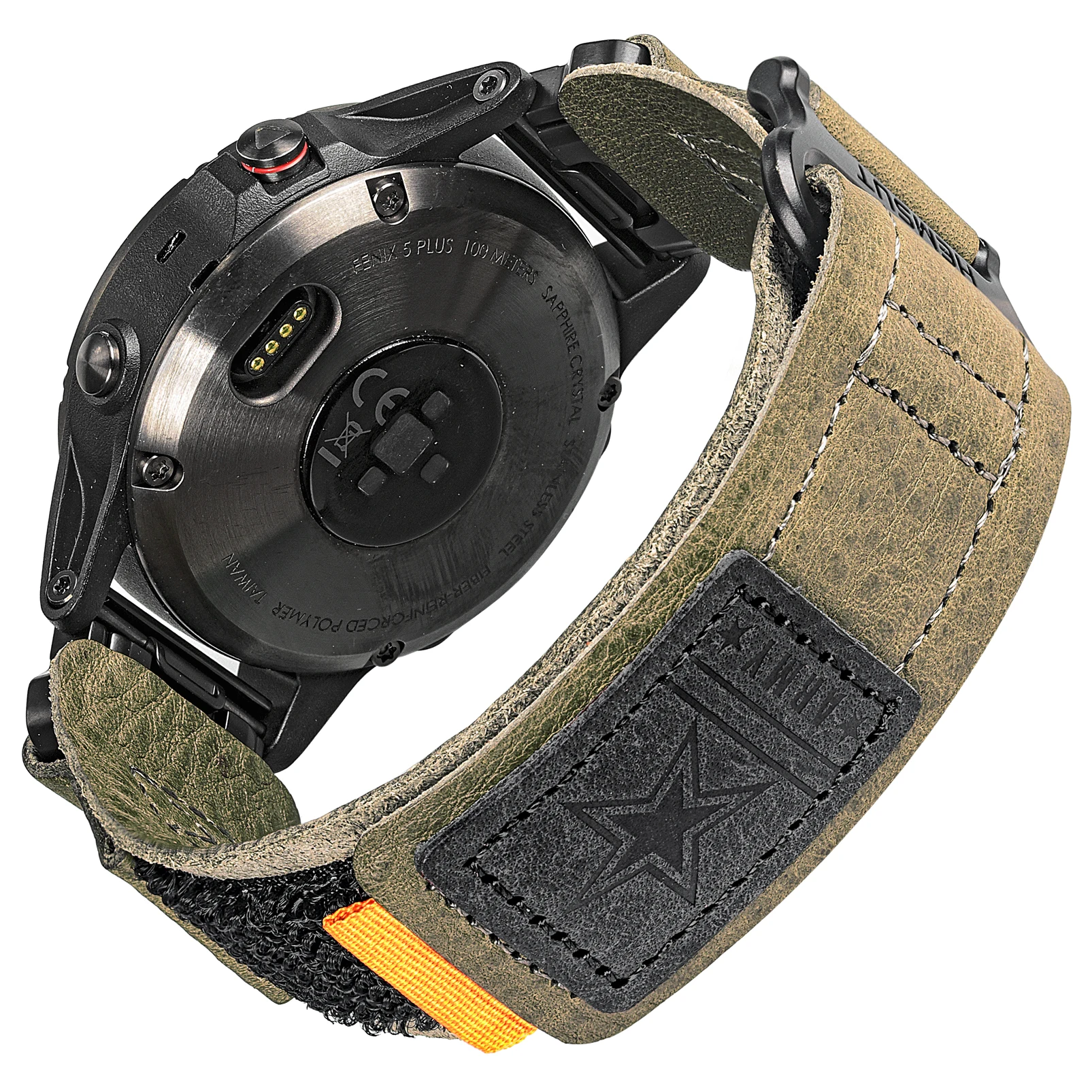 hemsut-レザー-クイックフィット-バンド-26mm-22mm-20mm-ガーミン-ウォッチ-フェニックス-タクティックス-エピックス-インスティンクト-クアティックス-ディセント-3-色-ストラップのみ