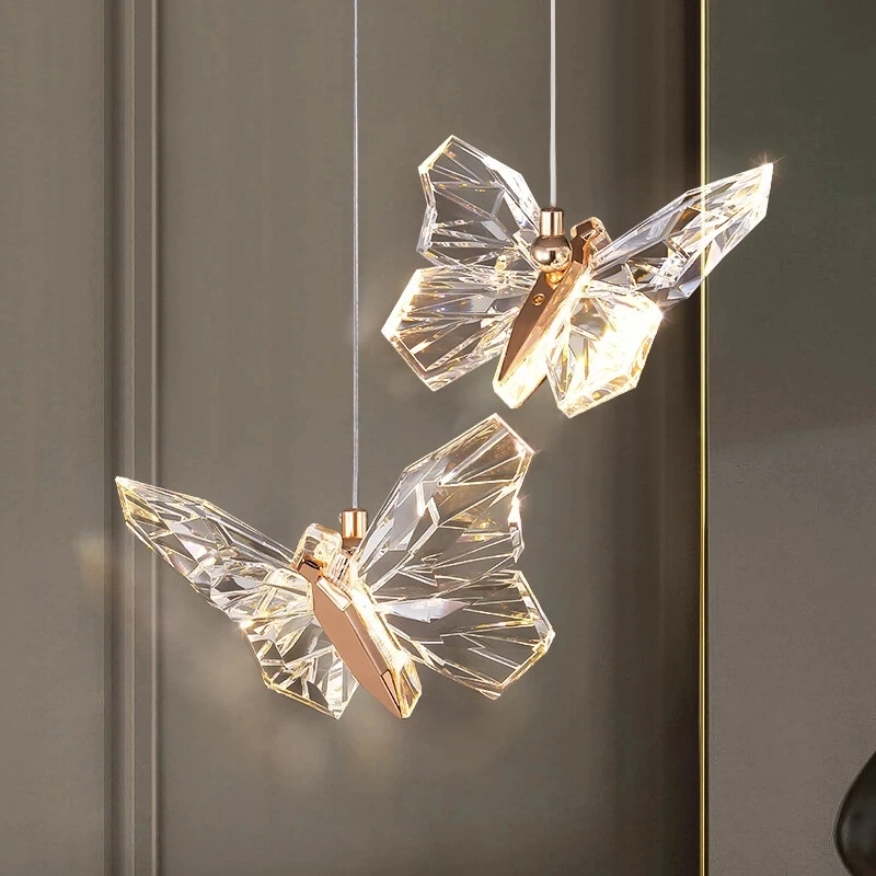 Light Emitting Diode Butterfly Chandelier Nordic Interior Lighting Modern Chandelier Decorative Light