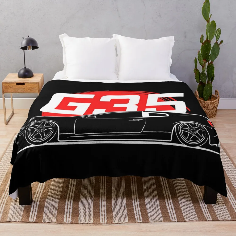 

G35 JDM Throw Blanket Fluffy Blankets Large Comforter Blanket Heavy Blanket