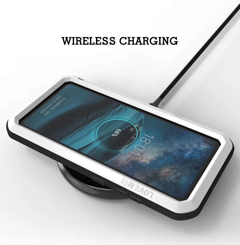 Original Love Mei Waterproof Shockproof Metal Aluminum Case Cover For Samsung Galaxy A51 A71 A70 A70s A72 5grugged Armor Cases