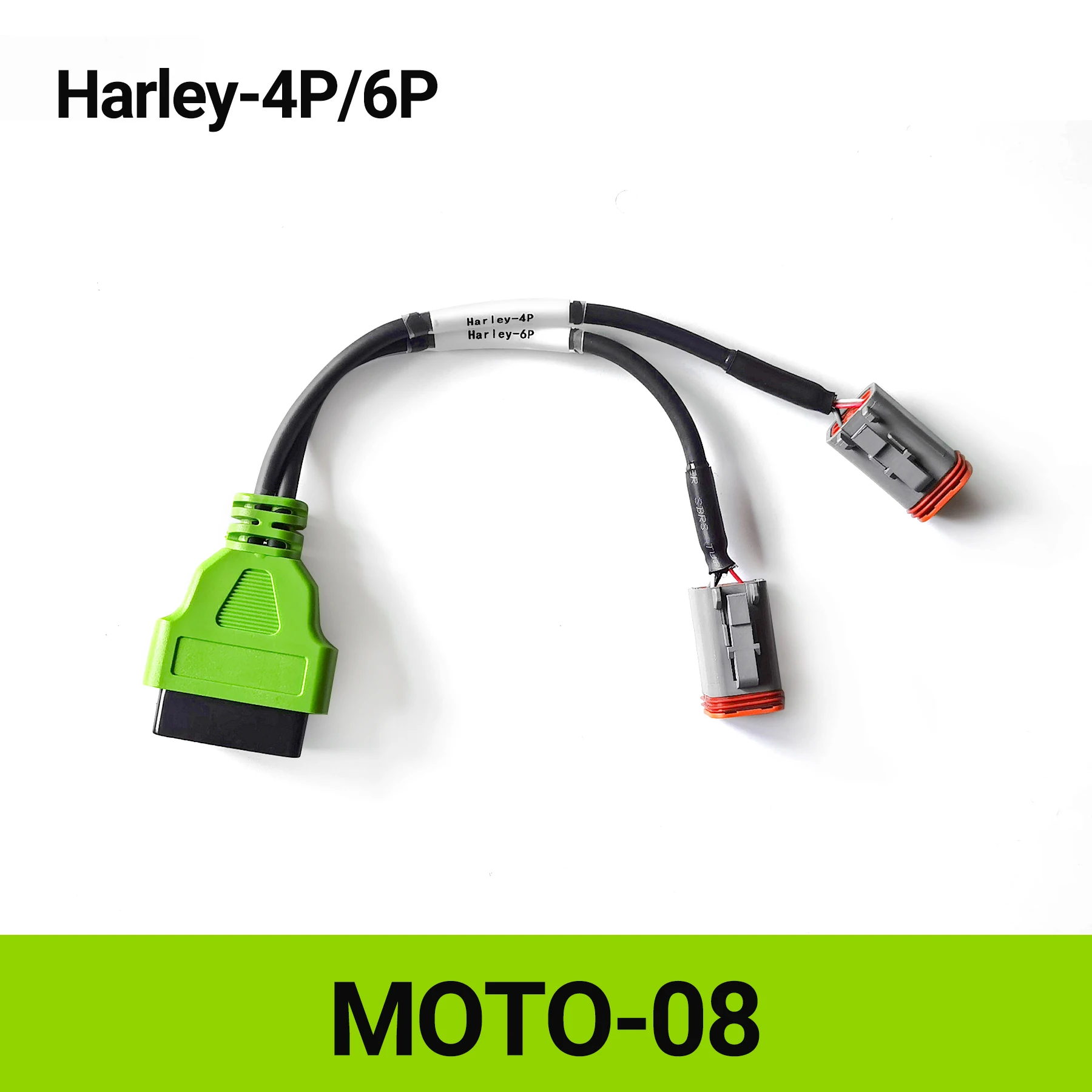 OBD2 Diagnostic Cable For Aprilia/PIAGGIO/VESPA-3P For SUZUKI-2-6P For Generation IV/SUZUKI-1-6P Connector Diagnostic Cable