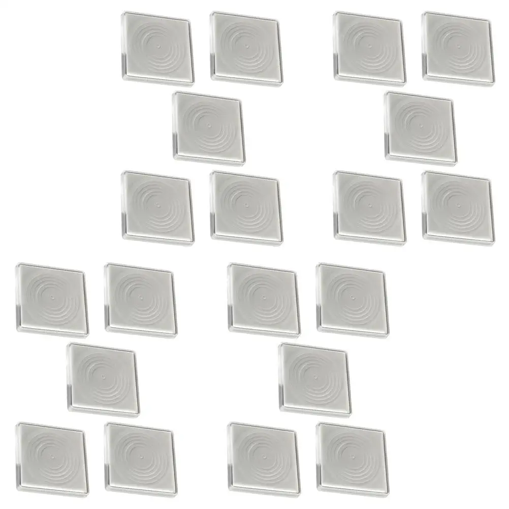 20 Pcs Coin Collection Box Adjustable Rings Material Easy Access Display Portable Storage Organizer