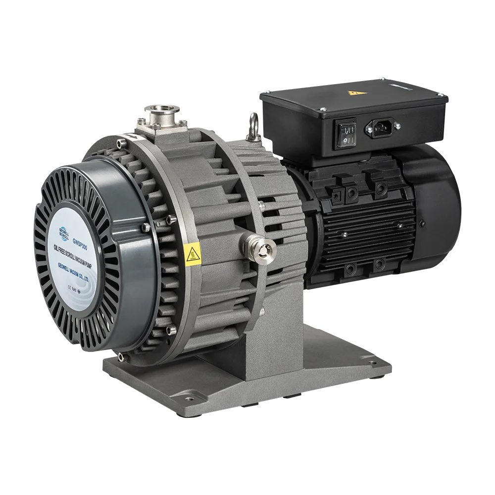 

GWSP300 18.4m³/h (60Hz) 2.6Pa Oil Free Scroll Dry Vacuum Pump For Analysis Instrument Industry