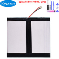 New 7.6V 6000mAh Teclast X6 Pro X6Pro Laptop Tablet PC Battery H-28150170P 28168148 Notebook 7 Wire Plug Free Tools