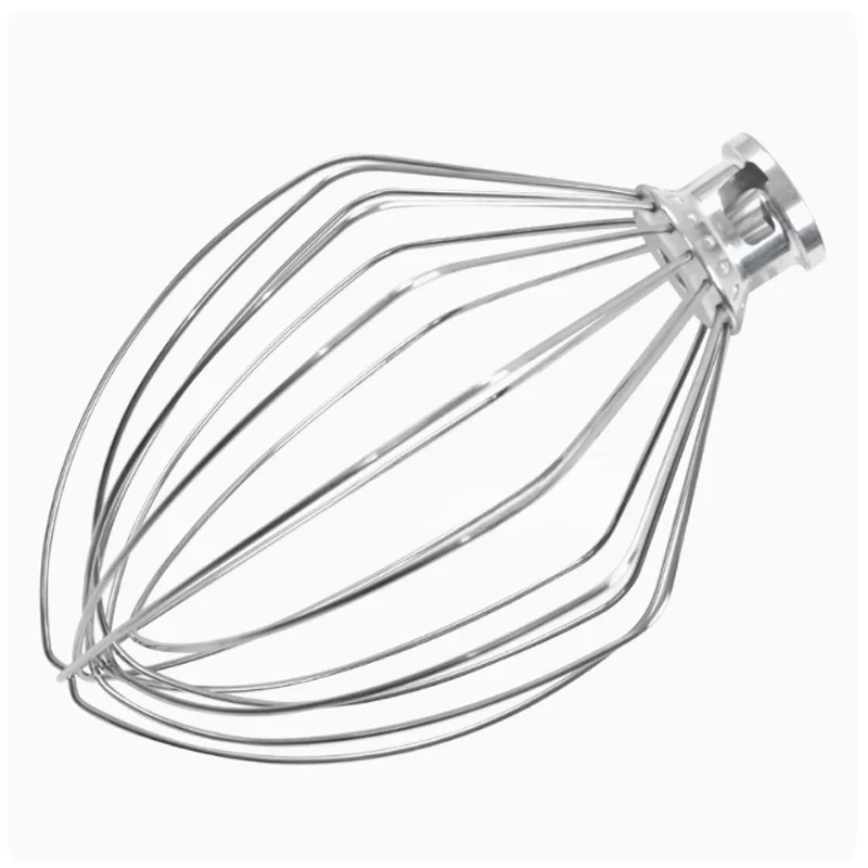 계란 공을 구타하기 위한 7L 베이킹 기계 액세서리를 죽이는 요리 기계 휘핑된 공을 크림으로 휘젓습니다