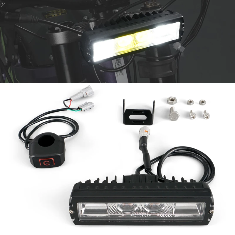 

NICECNC For Surron light bee X Motocross Plug & Play LED Headlight Light Switch For SUR-RON light bee S L1E For Segway X160 X260