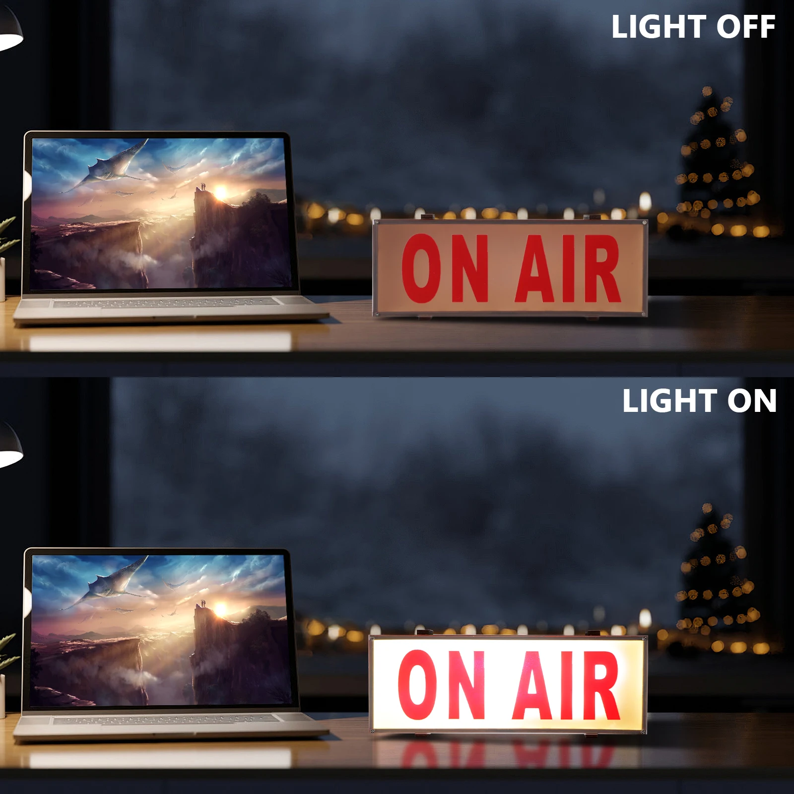 

Decorative Light Sign LED Adornment Home Office Bar Decor Wall Lights Soft Light Transmittance Warm Atmosphere Easy to Install