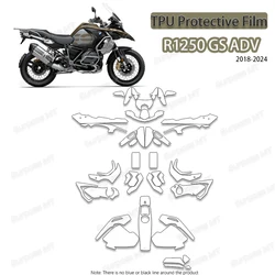 For BMW R1250GS ADV PPF Motorcycle Accessories Transparent Protective Sticker R 1250 GS  Adventure TPU Paint Protection stretch