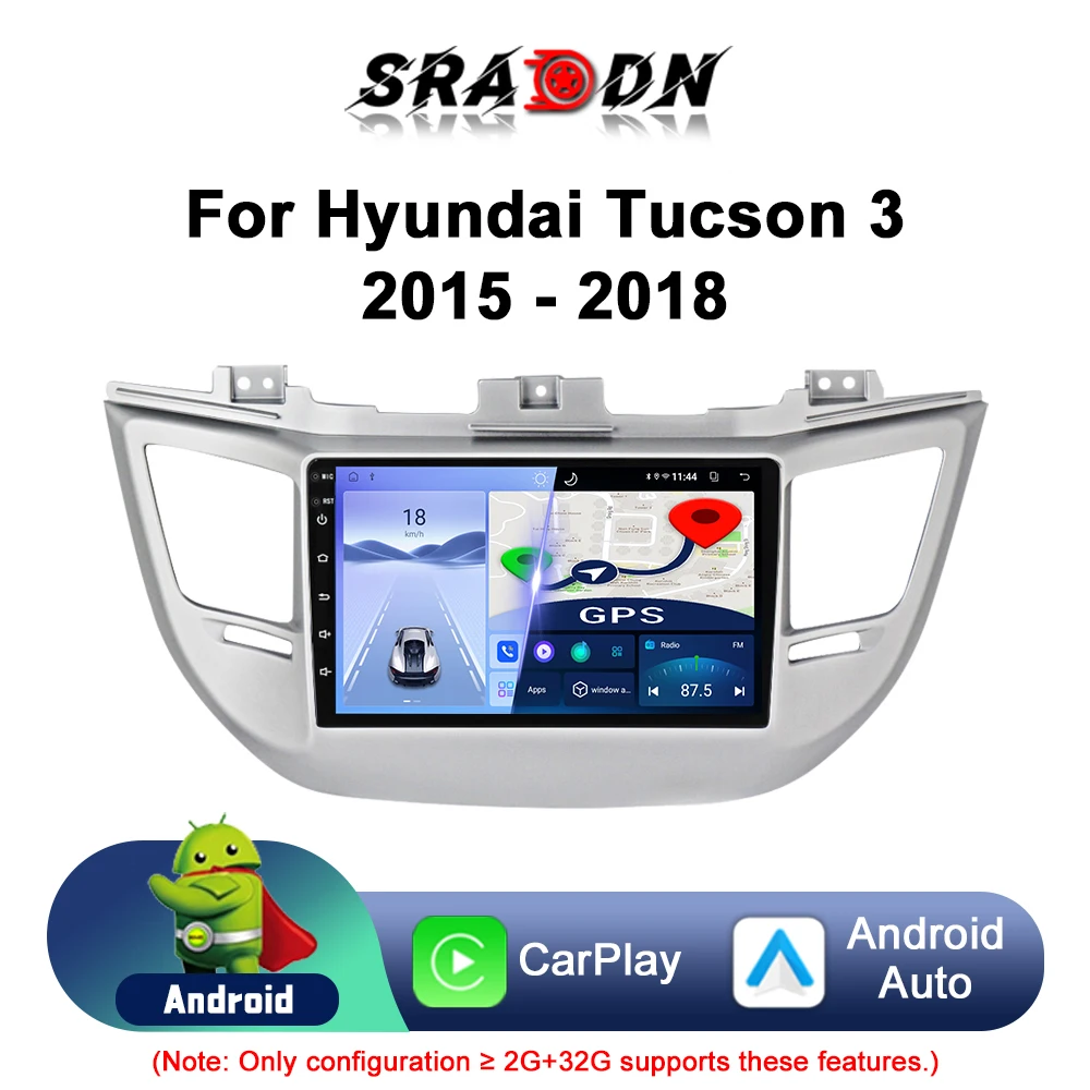 

Для Hyundai Tucson 3 2015 2016 2017 2018 автомобильный радиоприемник Android автомобильный мультимедийный видеоплеер GPS-навигация Carplay сенсорный экран авто стерео