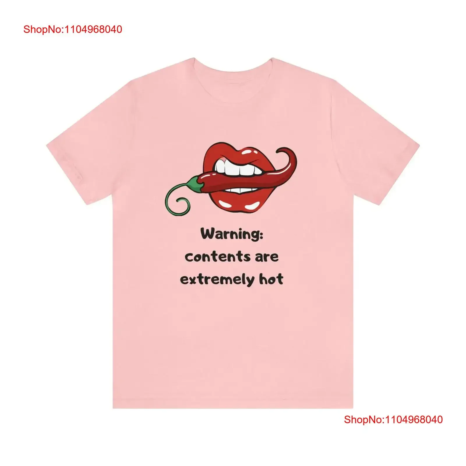 

Warning Contents Extremely Hot Jersey T Shirt vintage Washed Versatile streetwear graphic designer clothes Stretched Soft