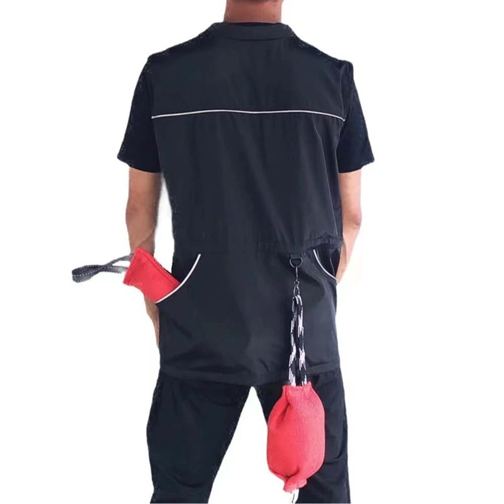 

Dog Trainer Clothes Trainer Vest Fishing With Large Pockets Pet Dogs Training Clothes For Dog Equipment Training Supplies M/Xxxl
