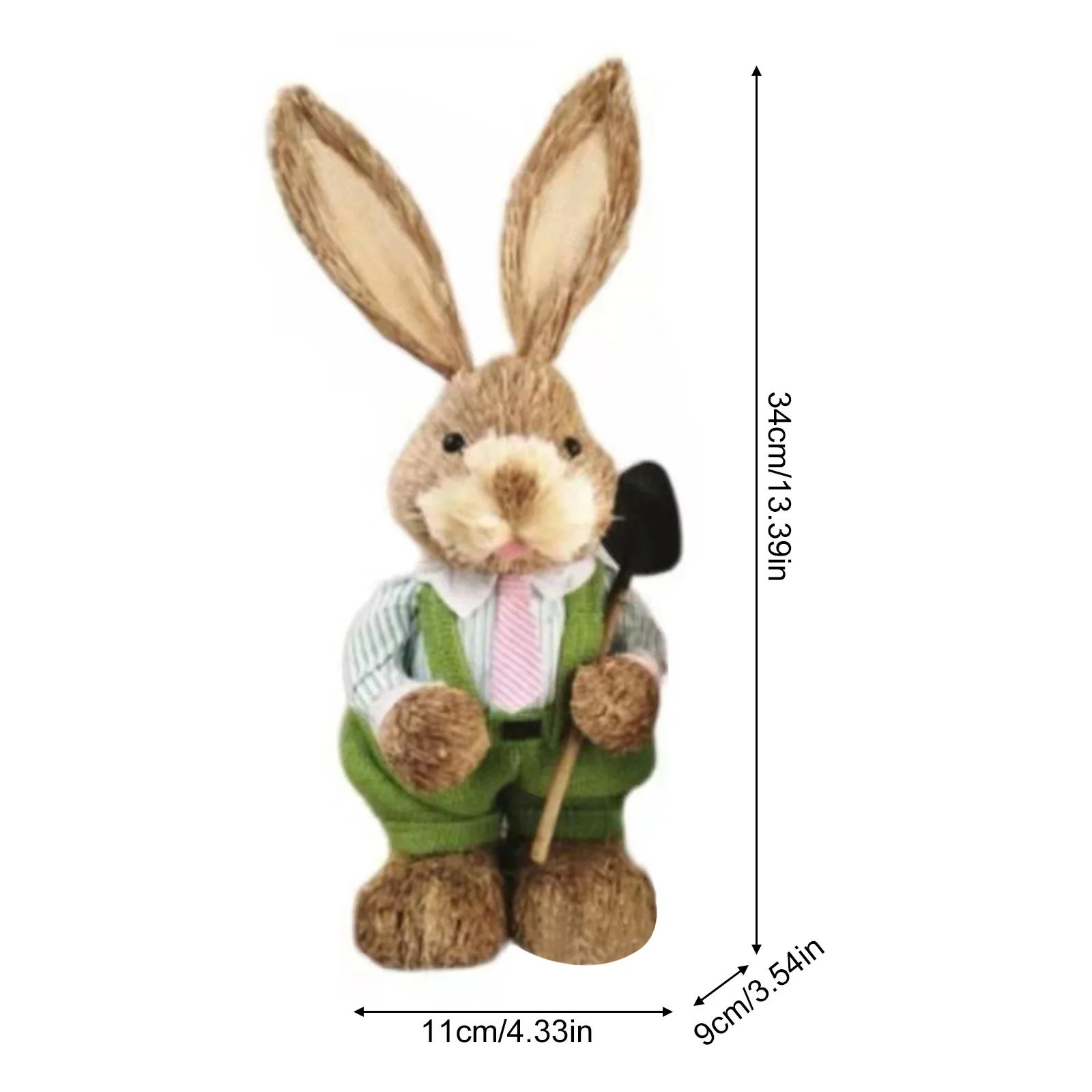 Easter Bunny Pendulum Simulated Cattail Foam Futon Garden Decoration Party Supplies And Supplies Artificial Straw Rabbit