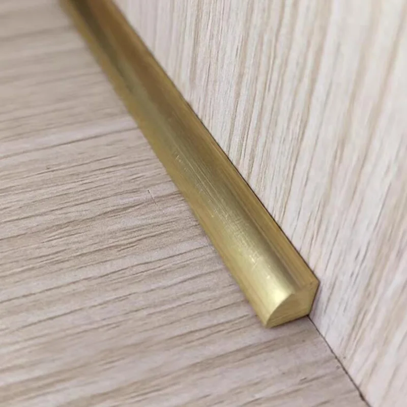 Flooring Edging Strip Trim Brass Metal Edge Bars For Vinyl Tile Laminate Carpet