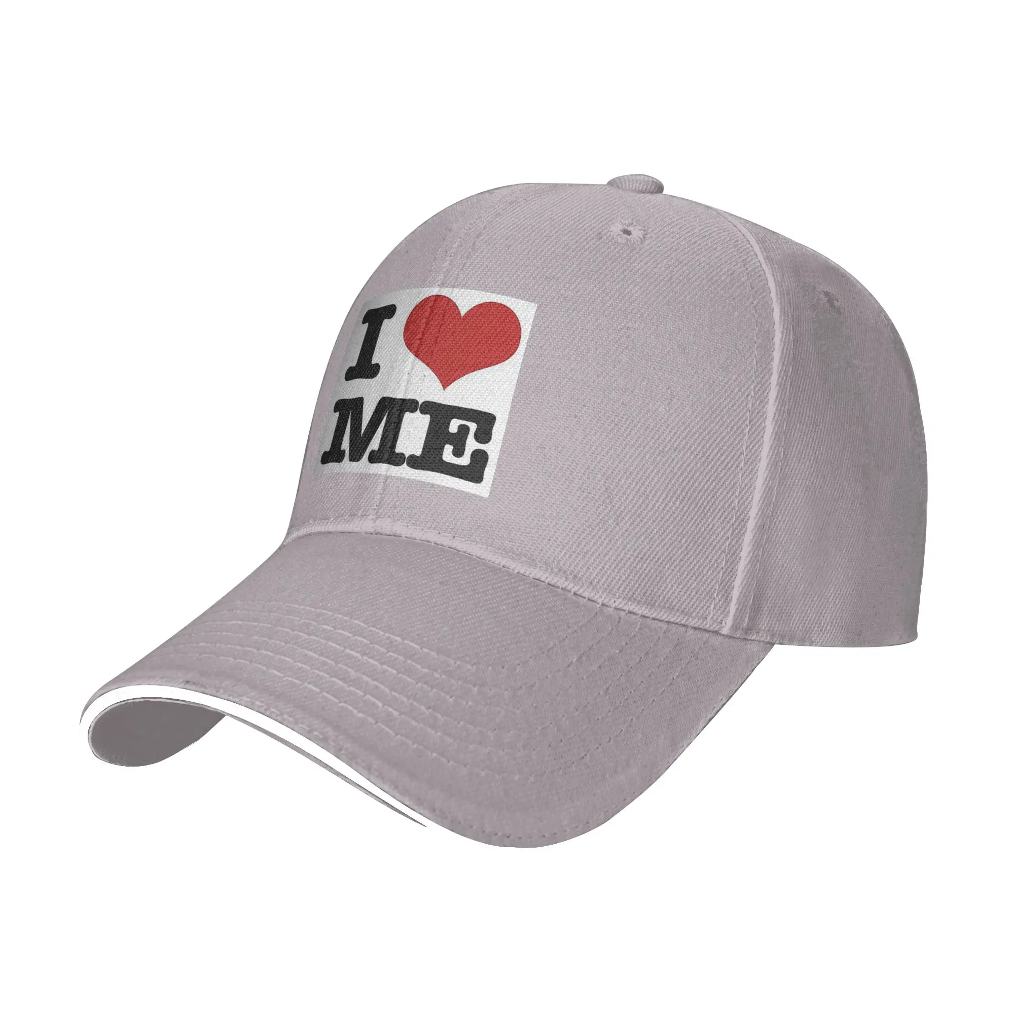 I love Me Cap Fashion Casual Baseball Caps Adjustable Hat Hip Hop Summer Unisex Baseball Hats Customizable Polychromatic
