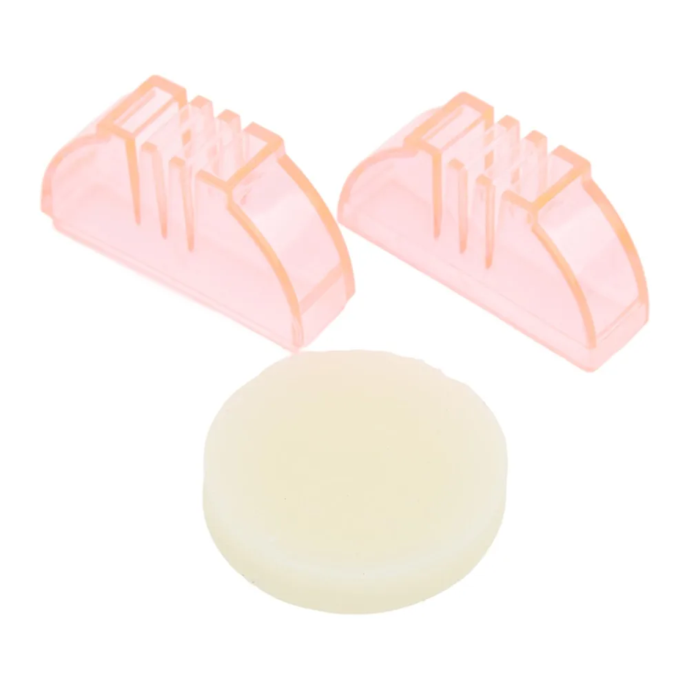 Odorless Wax Beeswax Thread Conditioner Pink Plastic Box Natural Beeswax Sewing Thread Beeswax Wax Thread Conditioner