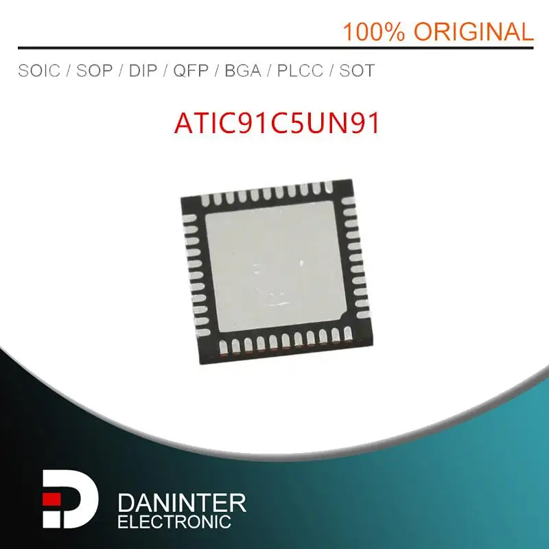 5Pcs/LOT  New  ATIC91C5UN91 ATIC91C5  QFN-44  BA9221 DIP-20   BM2P014 DIP-7