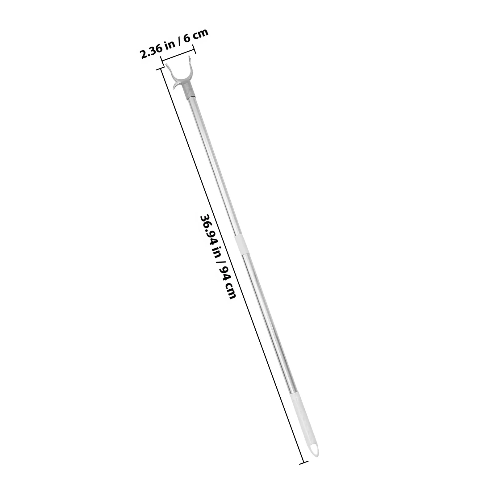 1 قطعة الملابس الفولاذ المقاوم للصدأ الوصول القطب طويل الوصول قضيب لتجفيف الملابس المنزلية خزانة الغسيل خزانة هوك #2