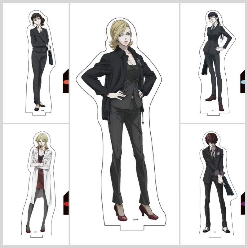 

Anime Psycho-Pass Character Acrylic standing sign figure Nobuchika Ginoza/Shusei Kagari/Mika Shimotsuki Desktop stand Fans Gifts