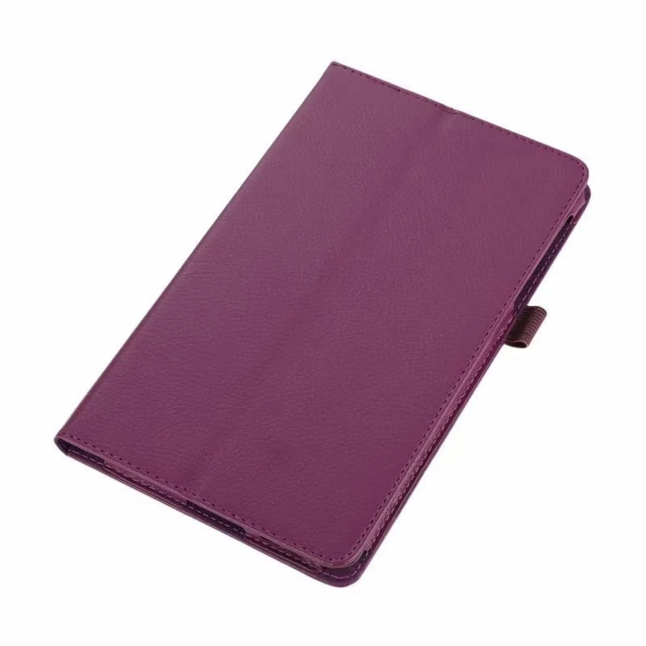 Tablet Case Dustproof Drop-Proof Scratch-Proof Soft Adjustable Stand for Galaxy Tab A7 Lite 8.7 2021 T220/T225,Purple