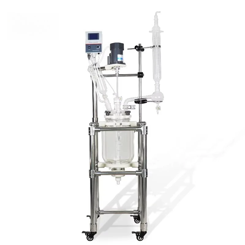 

New Product Double Layer Bioreactor Laboratory Extraction Glass Reactor