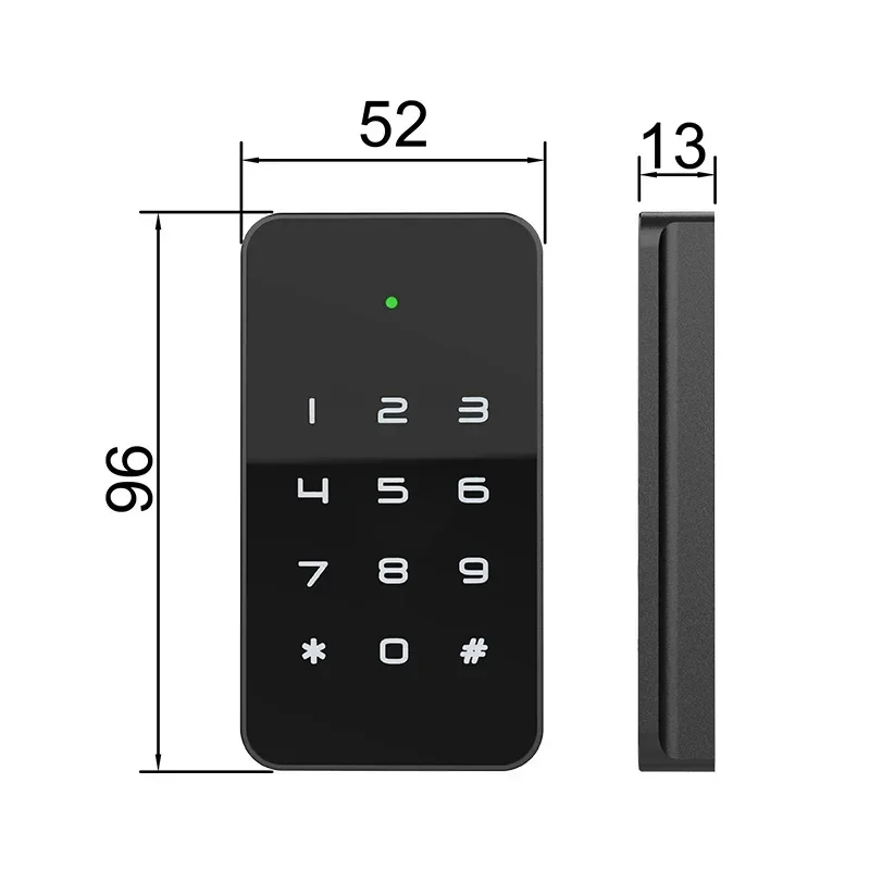 Touch Sensing Password Cabinet Lock Smart Drawer Lock for Sauna Gym Locker File Cabinet Storage Cabinet  Fechadura Digital