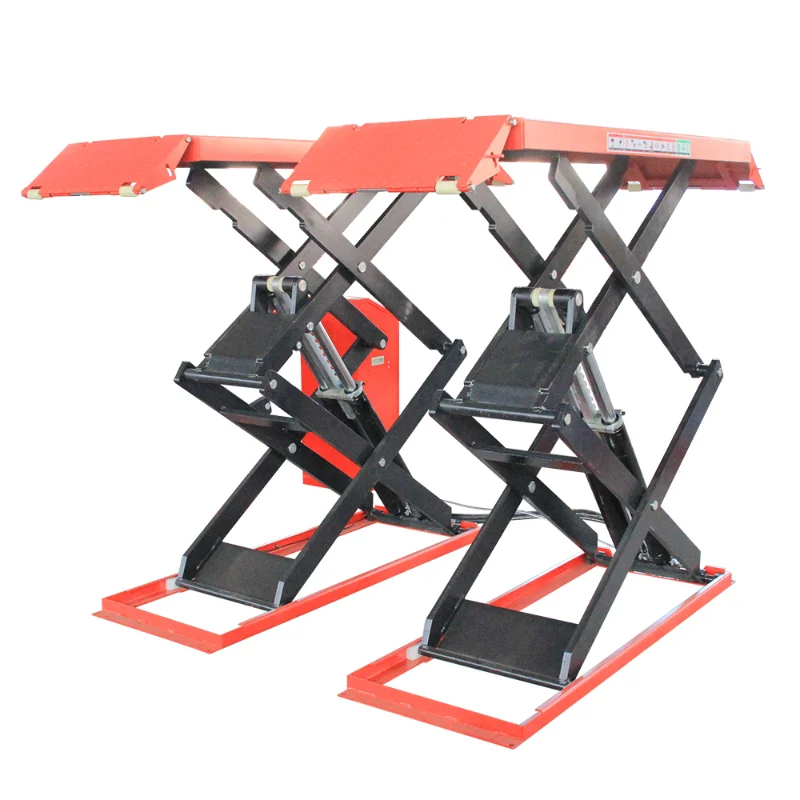 hydraulic full rise 3.5 tons scissor car lift scissor car lifter scissor car hoist