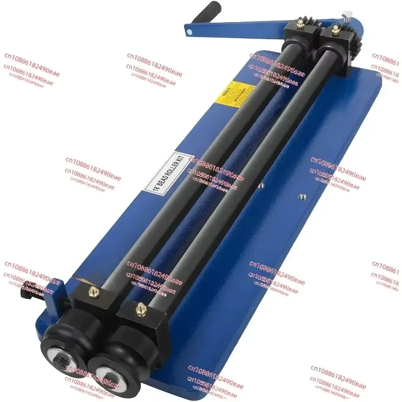 Roller Bending Machine 18 inch  Sheet Metal Bead  With 6 Sets Dies For Producing Strengthening Ribs Throat Depth 45.72 cm