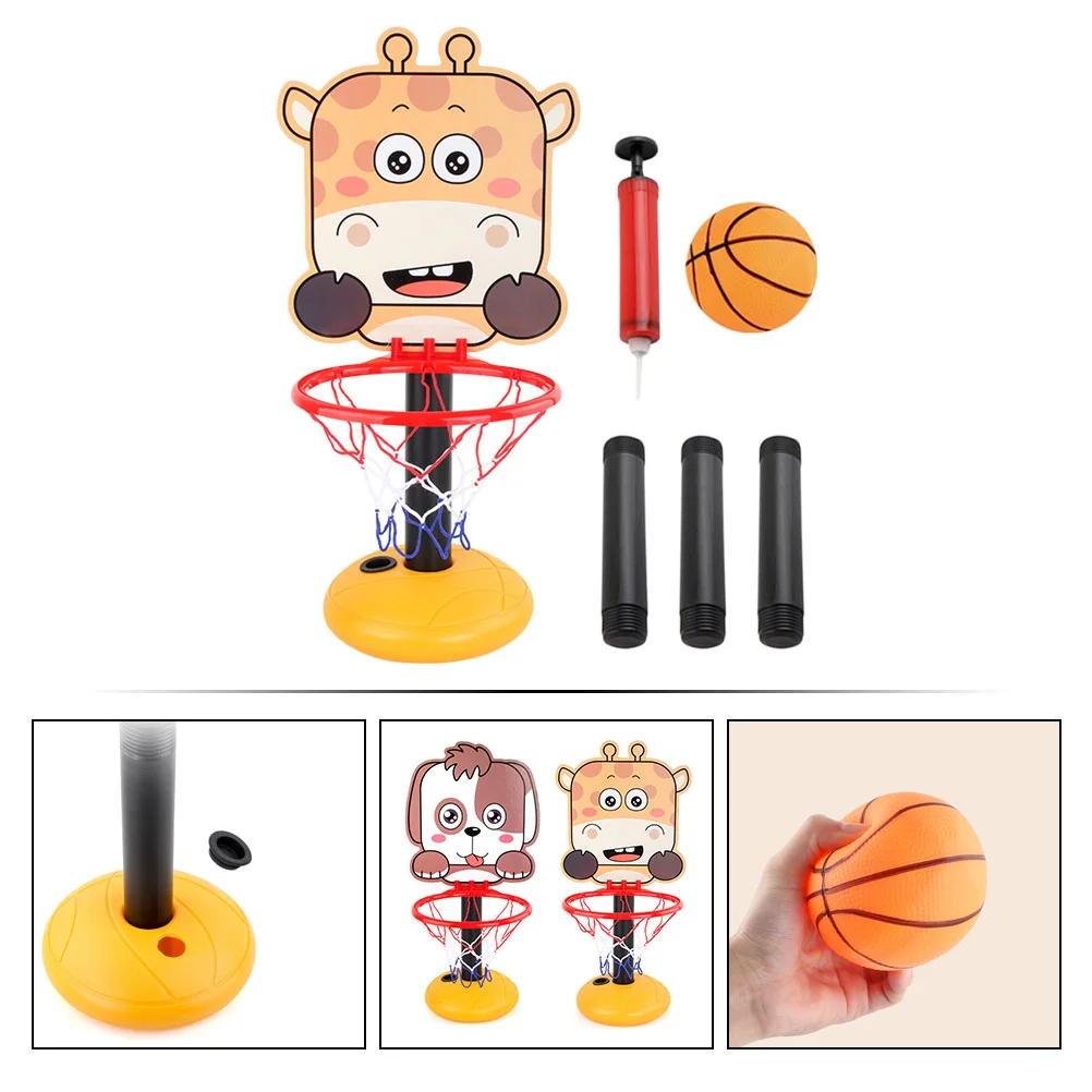 Crianças brinquedo suporte de basquete infantil brinquedos jogando portátil bebê hoop para crianças