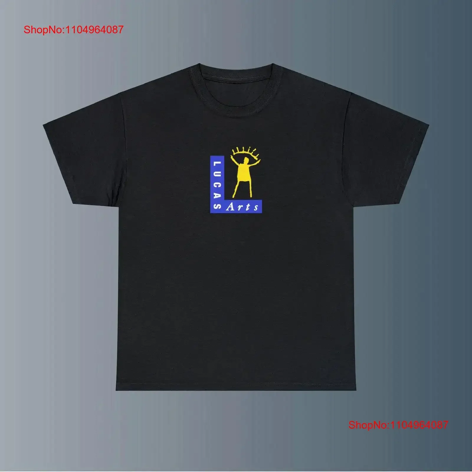 Lucas Arts T Shirt Computer Geek s vintage Washed graphic Soft Casual Unisex fashion Stretched Breathable Stylish Slightly