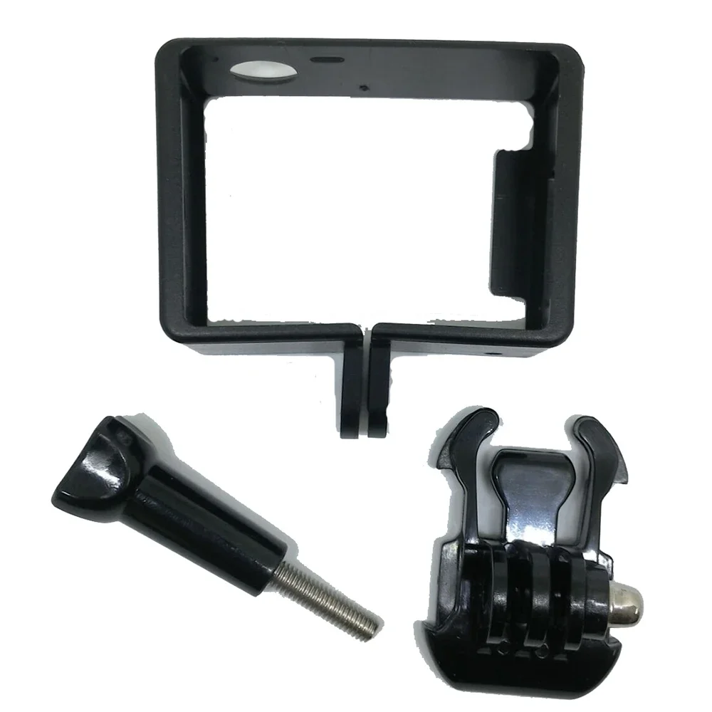 Protective Standard Frame for Go Pro Accessories Housing Case Border + Tripod Adapter Mount + Screw for GoPro Hero 4 3 3+