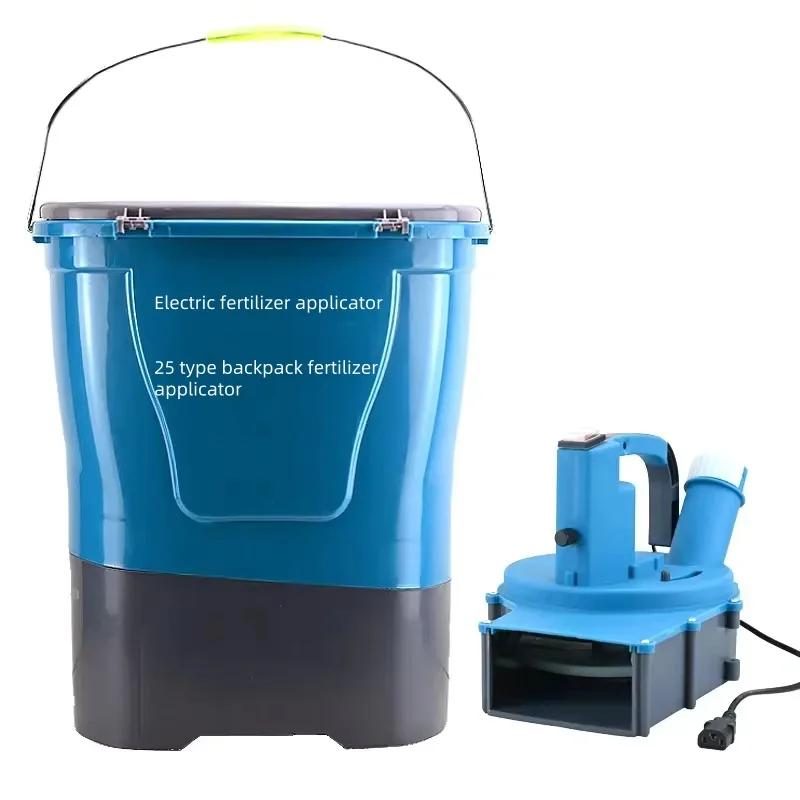 

2025Custom 25L Agricultural Lawn Farm Applicator Electric Operated Plastic Knapsack Fertilizer Drop Spreader Applicator
