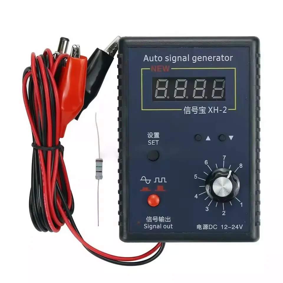 

Auto Signal Generator XH 2A Sensor Simulation Box Automotive Signal Generator Analog Signal Stopwatch Car Repair Tools